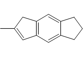 6-METHYL-1,2,3,5-TETRAHYDRO-S-INDACENE structure, CAS 202667-45-6