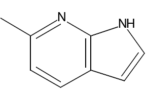 6-METHYL-1H-PYRROLO[2,3-B]PYRIDINE structure, CAS 824-51-1