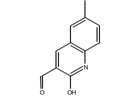 6-METHYL-2-OXO-1,2-DIHYDROQUINOLINE-3-CARBALDEHYDE structure, CAS 101382-53-0