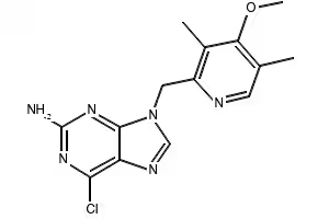 6-METHYL-3,5-DINITROPYRIDIN-2-AMINE structure, CAS 25864-34-0