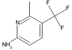 6-METHYL-5-(TRIFLUOROMETHYL)PYRIDIN-2-AMINE structure, CAS 1023813-33-3