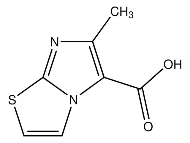 6-METHYLIMIDAZO[2,1-B]THIAZOLE-3-CARBOXYLIC ACID structure, CAS 933707-83-6