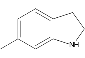 6-METHYLINDOLINE structure, CAS 86911-82-2