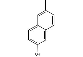 6-METHYLNAPHTHALEN-2-OL structure, CAS 17579-79-2