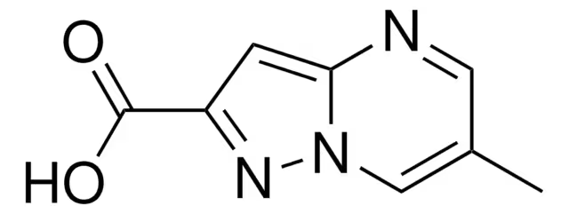 6-METHYLPYRAZOLO[1,5-A]PYRIMIDINE-2-CARBOXYLIC ACID structure, CAS 889939-98-4
