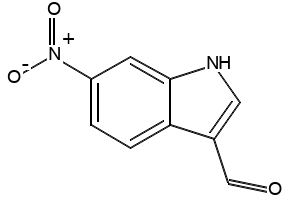 6-NITRO-1H-INDOLE-3-CARBALDEHYDE structure, CAS 10553-13-6