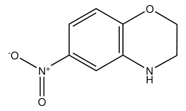 6-NITRO-3,4-DIHYDRO-2H-BENZO[B][1,4]OXAZINE structure, CAS 28226-22-4
