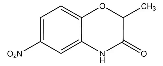 6-NITRO-4-(PYRIDIN-2-YLMETHYL)-2H-BENZO[B][1,4]OXAZIN-3(4H)-ONE structure, CAS 120122-93-2