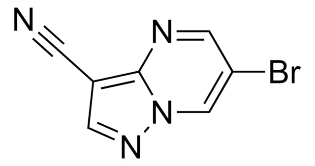6-NITROPYRAZOLO[1,5-A]PYRIMIDINE-3-CARBONITRILE structure, CAS 80772-97-0