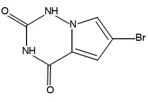 6-NITROPYRROLO[2,1-F][1,2,4]TRIAZINE-2,4(1H,3H)-DIONE structure, CAS 1245644-73-8