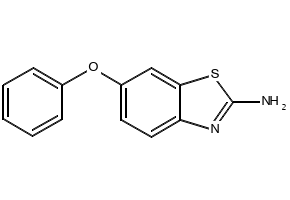 6-PHENOXYBENZO[D]THIAZOL-2-AMINE structure, CAS 65948-19-8
