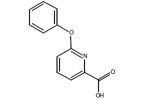 6-PHENOXYPICOLINIC ACID structure, CAS 51362-40-4