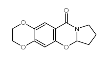 6A,7,8,9-TETRAHYDRO-2H-[1,4]DIOXINO[2',3':4,5]BENZO[1,2-E]PYRROLO[2,1-B][1,3]OXAZIN-11(3H)-ONE structure, CAS 191744-13-5