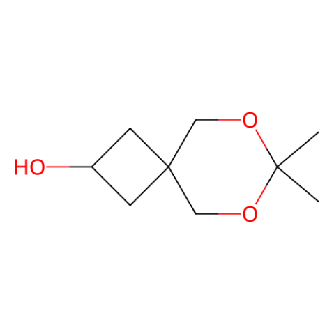 7,7-DIMETHYL-6,8-DIOXASPIRO[3.5]NONAN-2-OL structure, CAS 141352-52-5