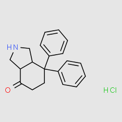 7,7-DIPHENYLHEXAHYDRO-1H-ISOINDOL-4(2H)-ONE HYDROCHLORIDE structure, CAS 169104-86-3