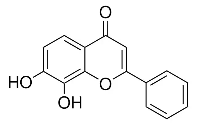 7,8-DIHYDROXY-2-PHENYL-4H-CHROMEN-4-ONE structure, CAS 38183-03-8