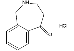 7,9-DIMETHYL-3,4-DIHYDRO-1H-BENZO[B]AZEPIN-5(2H)-ONE HYDROCHLORIDE structure, CAS 1259393-22-0