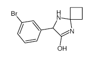 7-(3-BROMOPHENYL)-5,8-DIAZASPIRO[3.4]OCTAN-6-ONE structure, CAS 1272755-87-9