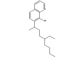 7-(4-ETHYL-1-METHYLOCTYL)QUINOLIN-8-OL structure, CAS 3545-11-6