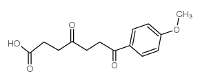7-(4-METHOXYPHENYL)-4,7-DIOXOHEPTANOIC ACID structure, CAS 24090-40-2
