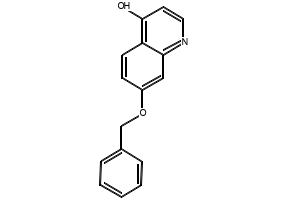 7-(BENZYLOXY)QUINOLIN-4-OL structure, CAS 749922-34-7