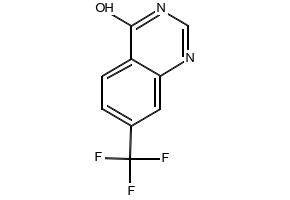 7-(TRIFLUOROMETHYL)QUINAZOLIN-4(3H)-ONE structure, CAS 16499-58-4