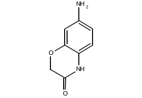 7-AMINO-2H-1,4-BENZOXAZIN-3[4H]ONE structure, CAS 26215-14-5