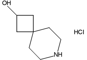 7-AZASPIRO[3.5]NONAN-2-OL HYDROCHLORIDE structure, CAS 587869-08-7