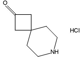 7-AZASPIRO[3.5]NONAN-2-ONE HYDROCHLORIDE structure, CAS 1392211-51-6