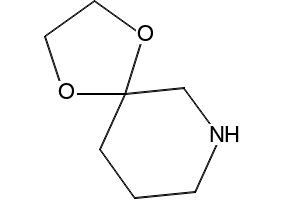 7-AZASPIRO[4.5]DECANE structure, CAS 176-73-8