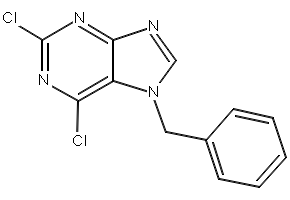 7-BENZYL-2,6-DICHLORO-7H-PURINE structure, CAS 56025-87-7