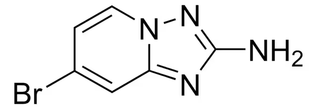 7-BROMO-[1,2,4]TRIAZOLO[1,5-A]PYRIDIN-2-AMINE structure, CAS 882521-63-3