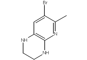 7-BROMO-1,2,3,4-TETRAHYDROPYRIDO[2,3-B]PYRAZINE structure, CAS 52333-31-0