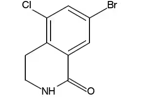 7-BROMO-1-ISOPROPYL-3,4-DIHYDROISOQUINOLINE structure, CAS 371220-28-9