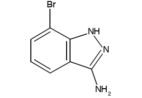 7-BROMO-1H-INDAZOL-3-AMINE structure, CAS 1234616-28-4