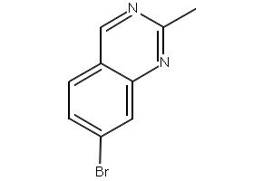 7-BROMO-2-METHYLQUINAZOLINE structure, CAS 552331-87-0
