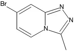7-BROMO-3-METHYL-[1,2,4]TRIAZOLO[4,3-A]PYRIDINE structure, CAS 1190927-76-4