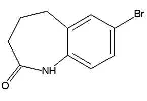 7-BROMO-4,5-DIHYDRO-1H-BENZO[B]AZEPIN-2(3H)-ONE structure, CAS 53841-99-9