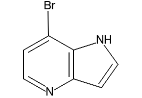 7-BROMO-4-AZAINDOLE structure, CAS 1190318-63-8