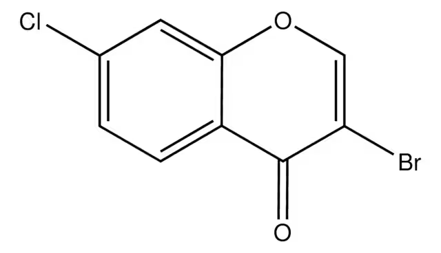 7-BROMO-4-CHLORO-3-NITROQUINOLINE structure, CAS 723280-98-6