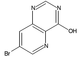 7-BROMOPYRIDO[3,2-D]PYRIMIDIN-4(3H)-ONE structure, CAS 573675-29-3