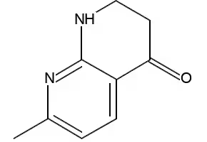 7-CHLORO-2,3-DIHYDRO-1,8-NAPHTHYRIDIN-4(1H)-ONE structure, CAS 76629-10-2