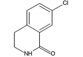 7-CHLORO-3,4-DIHYDRO-2H-ISOQUINOLIN-1-ONE structure, CAS 22245-95-0