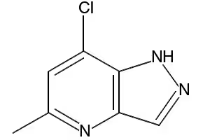 7-CHLORO-5-METHYL-1H-PYRAZOLO[4,3-B]PYRIDIN-3-AMINE structure, CAS 113140-14-0