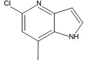7-CHLORO-5-METHYL-1H-PYRROLO[3,2-B]PYRIDINE structure, CAS 1082208-17-0