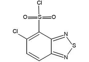7-CHLOROBENZO[C][1,2,5]OXADIAZOLE-4-SULFONYL CHLORIDE structure, CAS 142246-48-8