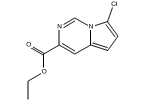 7-CHLOROPYRROLO[1,2-C]PYRIMIDINE-3-CARBOXYLIC ACID structure, CAS 752981-45-6