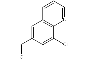 7-CHLOROQUINOLINE-6-CARBALDEHYDE structure, CAS 916812-06-1