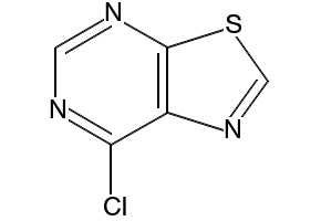 7-CHLOROTHIAZOLO[5,4-D]PYRIMIDINE structure, CAS 13316-12-6