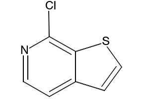 7-CHLOROTHIENO[2,3-C]PYRIDINE structure, CAS 28948-58-5